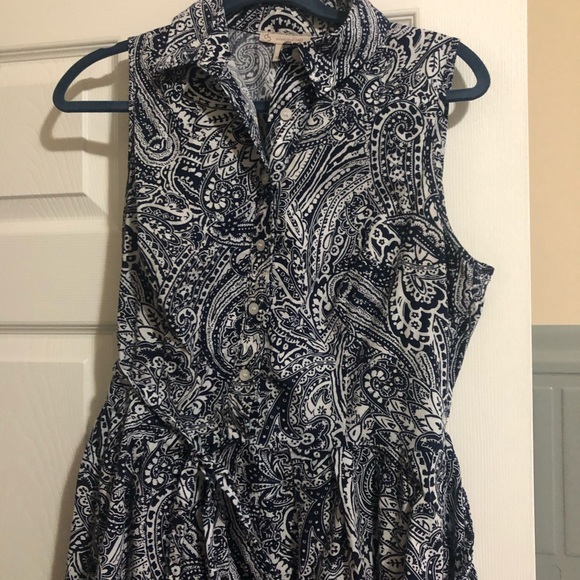 Dress Barn Dresses & Skirts - Blue and white paisley dress
